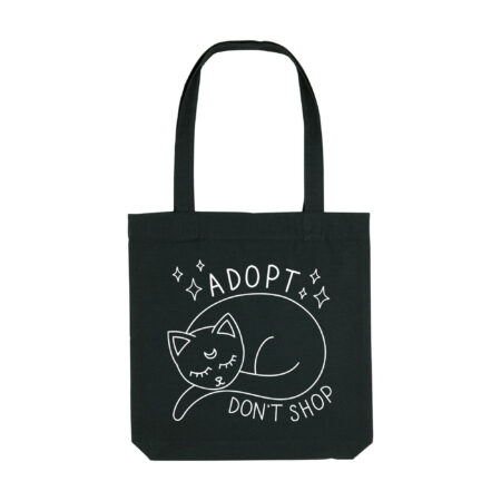 ADOPT DON'T SHOP<br> Canvas Tote Bag